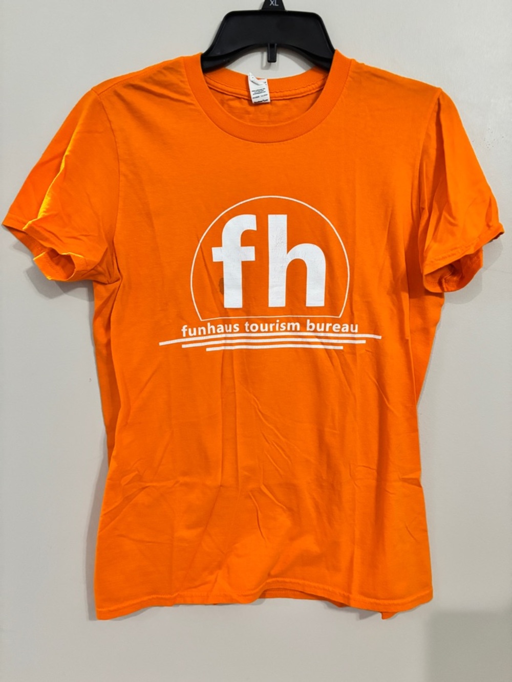 Funhaus Tourism Bureau Orange Logo Tee WELL LOVED